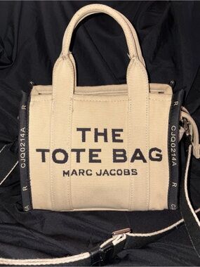 Marc Jacobs Small Jacquard Tote Bag Warm Sand